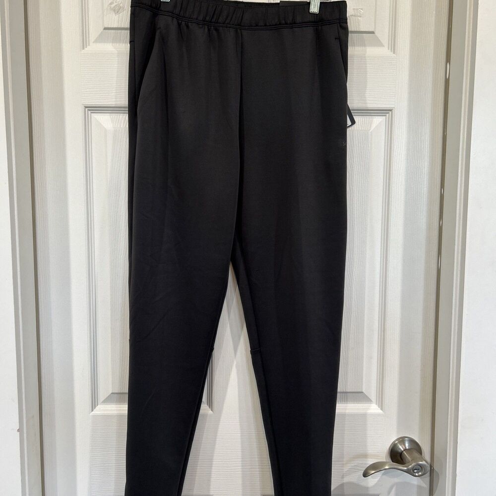 Skora Joggers Men’s M Black Athletic Tapered Pants Performance Fitness